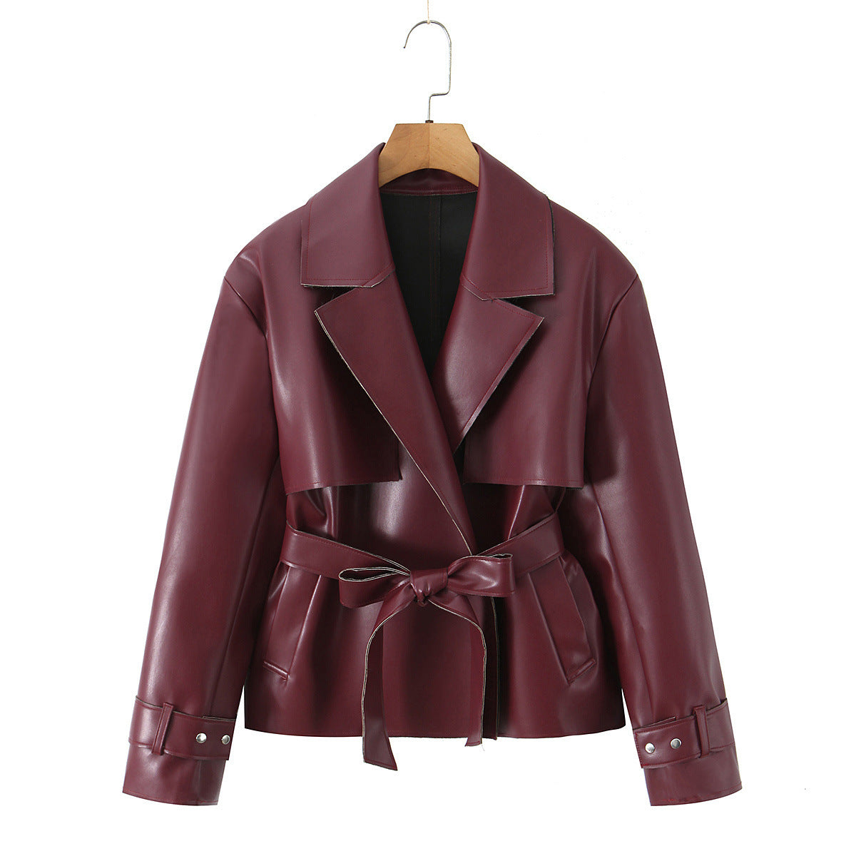 leather Trendy jacket