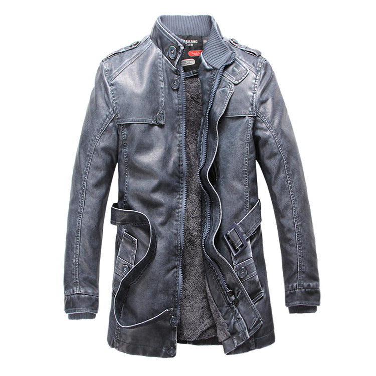 Leather Parka