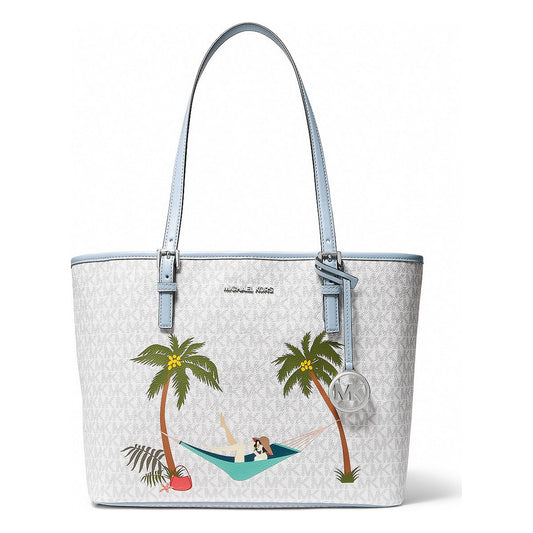 Women's Handbag Michael Kors 35T2S5CT8B-BRIGHT-WHT White 38 x 27 x 16
