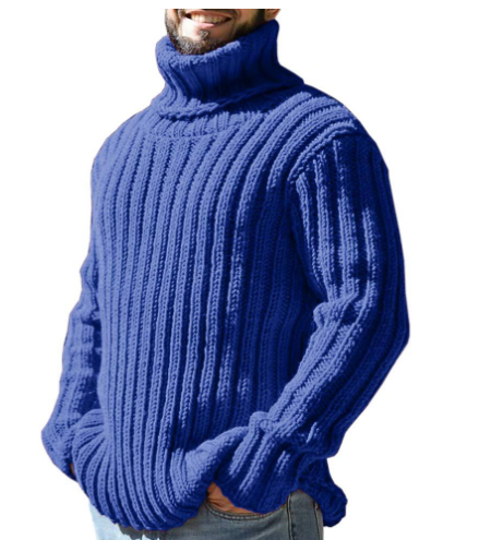 Men's Casual High Neck Sweater - Autumn/Winter 2020