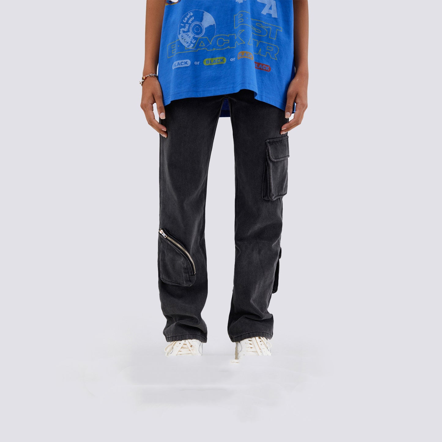 Men's Casual Loose Straight Leg Jeans