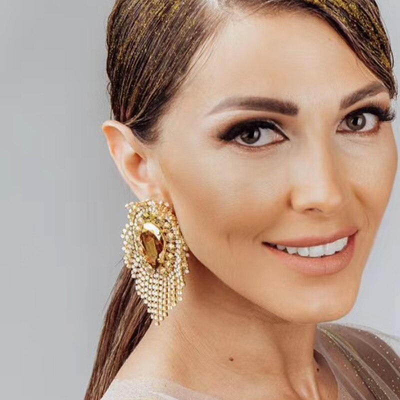 Diamond earrings