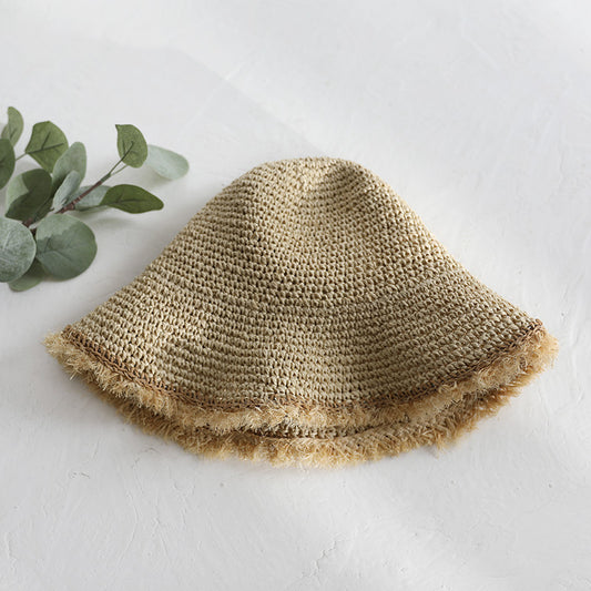 Handmade Crochet Women's Sun Protection Hat