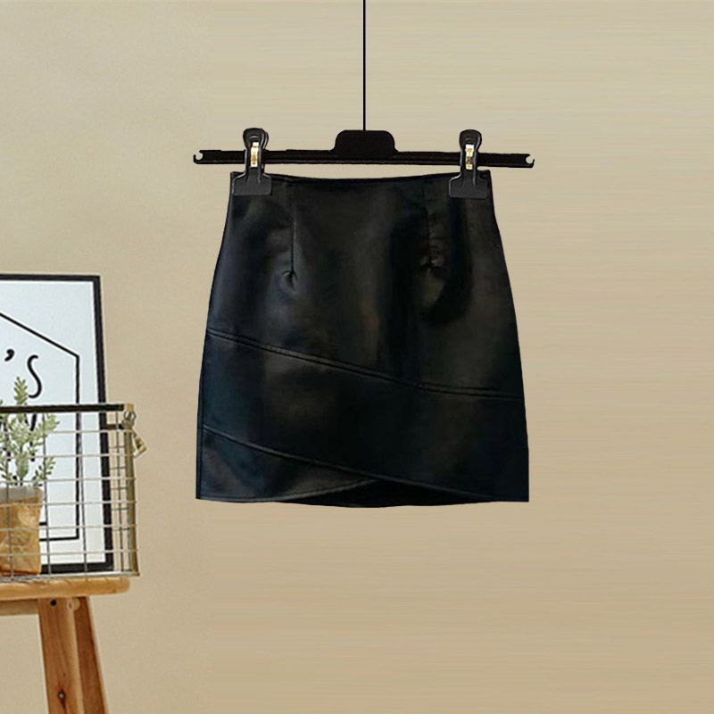 Vintage Leather Skirt