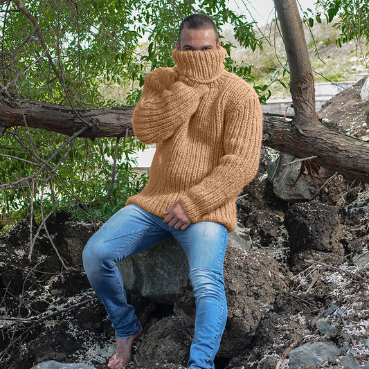 Men's Casual High Neck Sweater - Autumn/Winter 2020