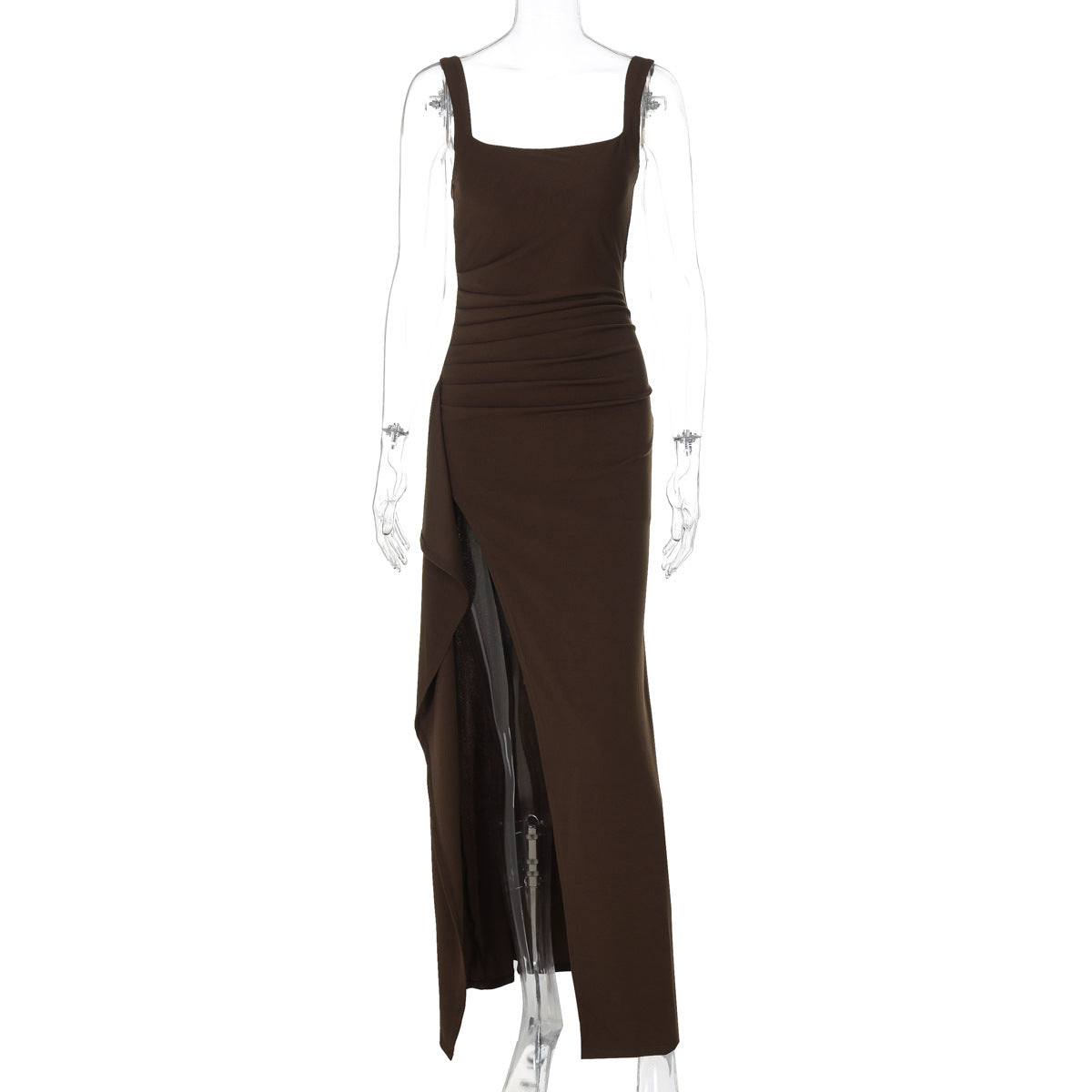 Women's Evening Dress Long Dress Fashion Sexy Strap Backless High Slit Dress