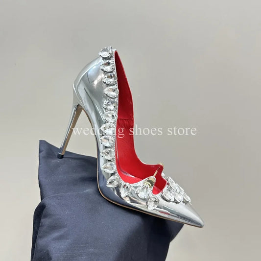Luxury Rhinestone Pump