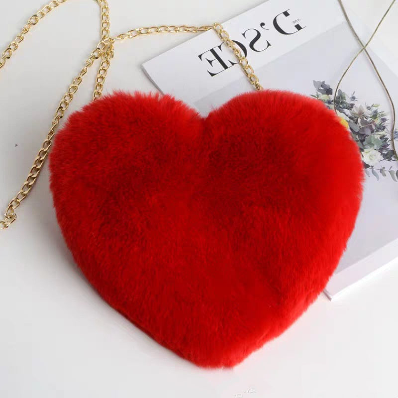 Plush Chain Party Bag