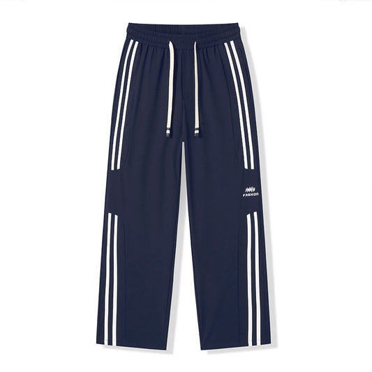 Street Style  Silk Patchwork Cargo Pants