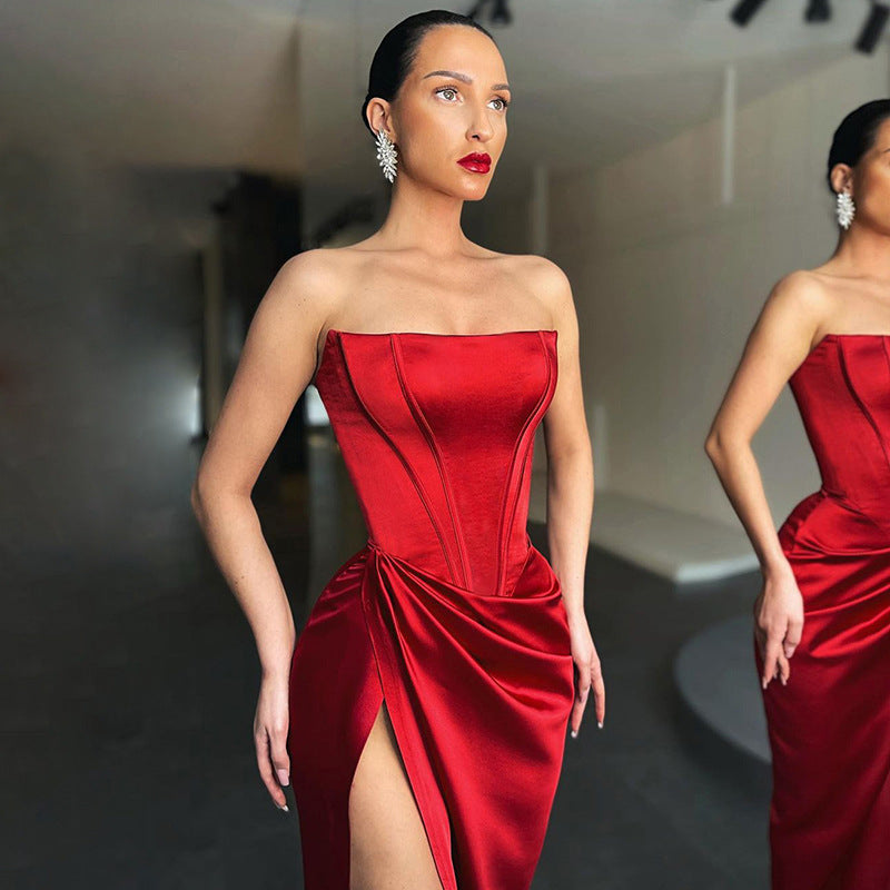 Women's Tube Top and Waist Dress Combo
