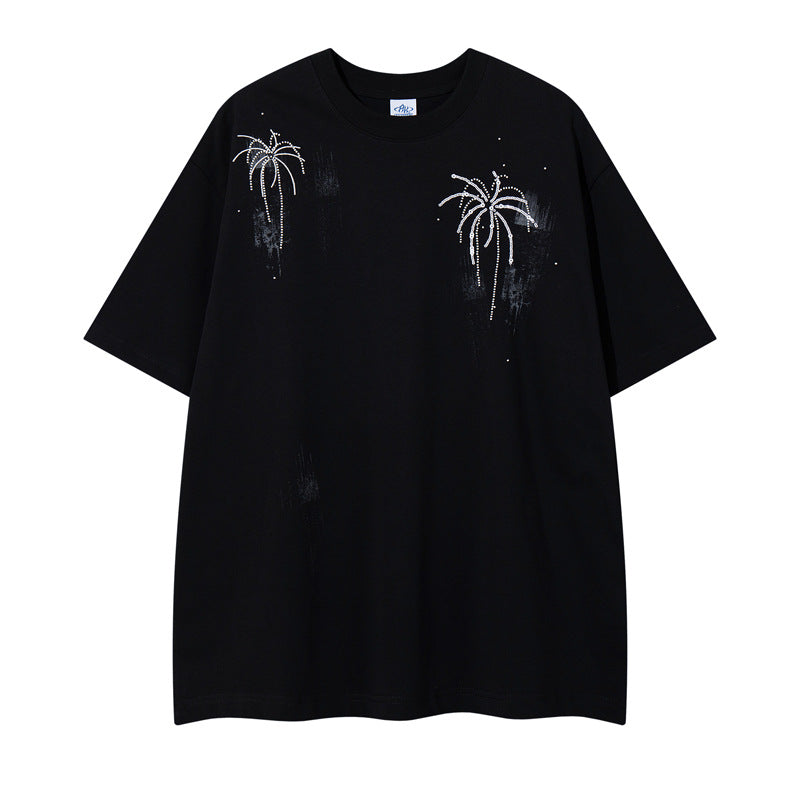 Cotton Sequin T Shirt