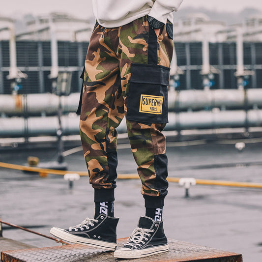 Casual Camouflage Overalls