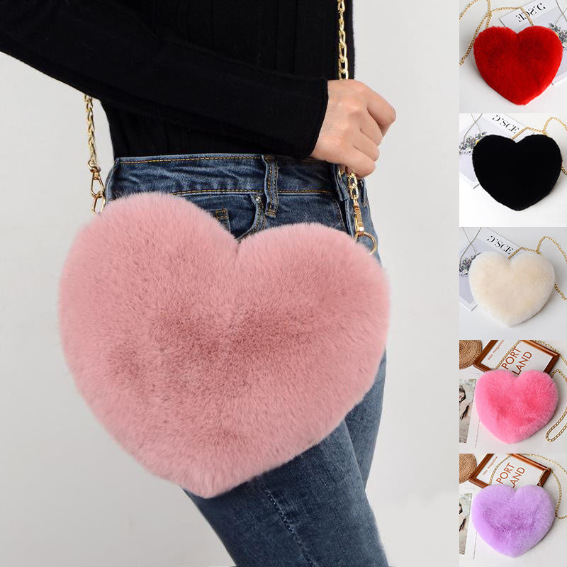 Plush Chain Party Bag