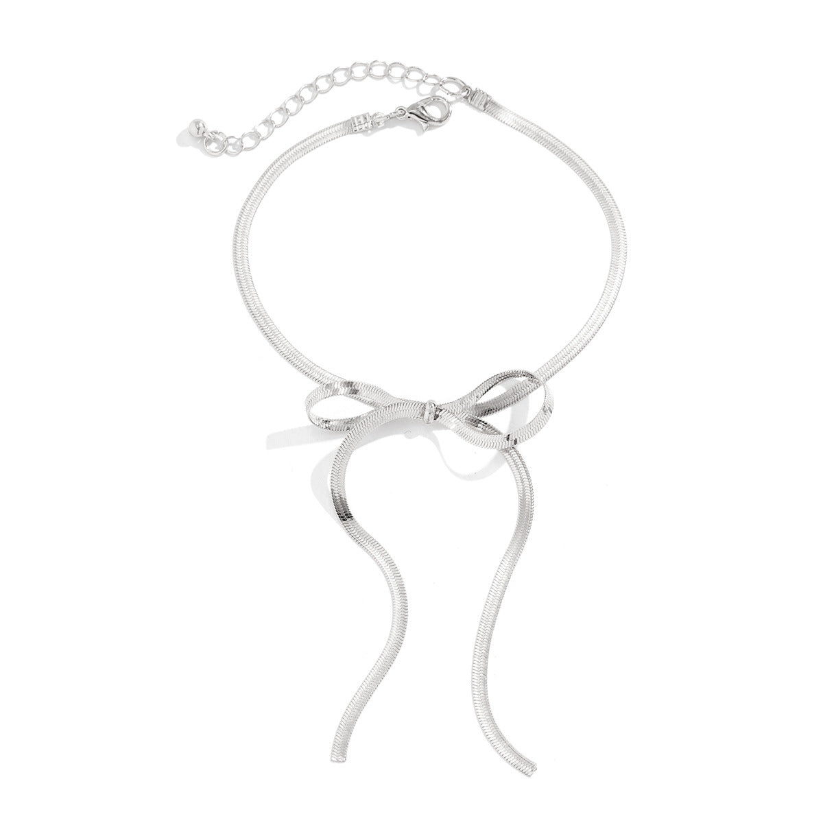 Butterfly bow anklet