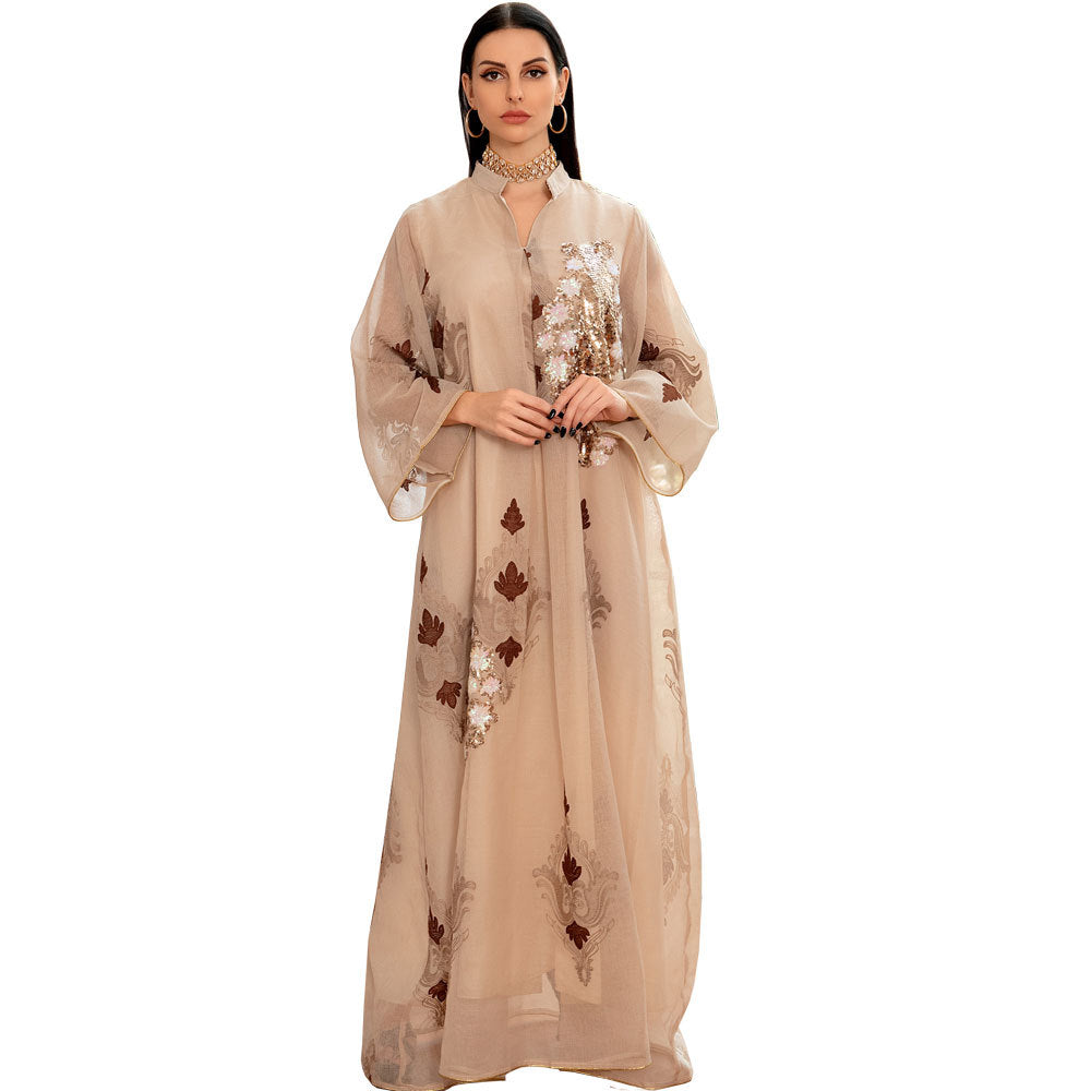 Dress with Sequins Evening Gown for Women