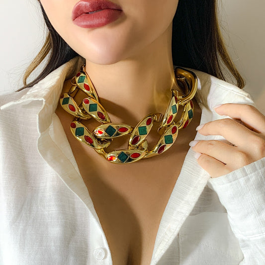 Geometric Necklace