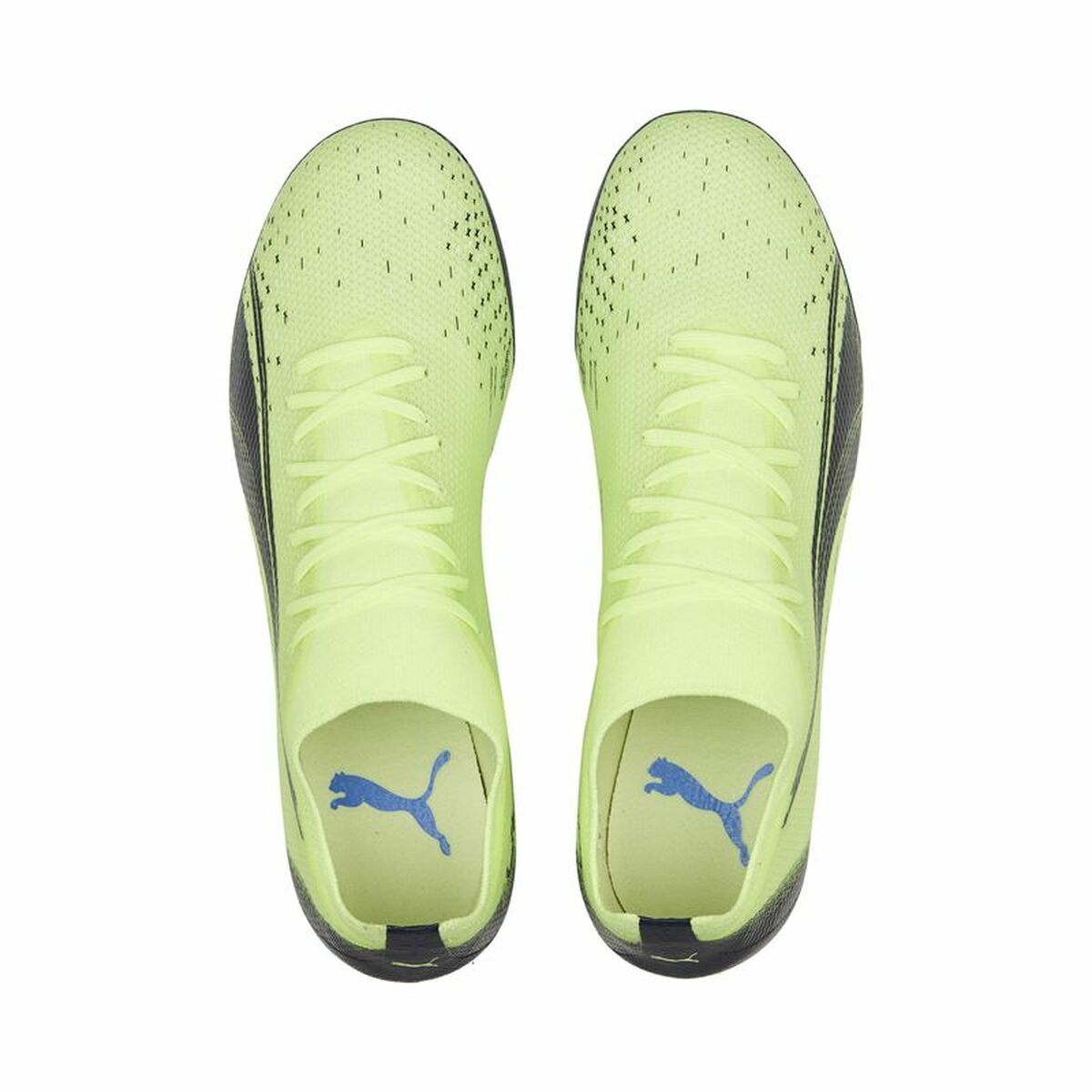 Adult's Football Boots Puma Ultramatch MG Fizzy Light Green