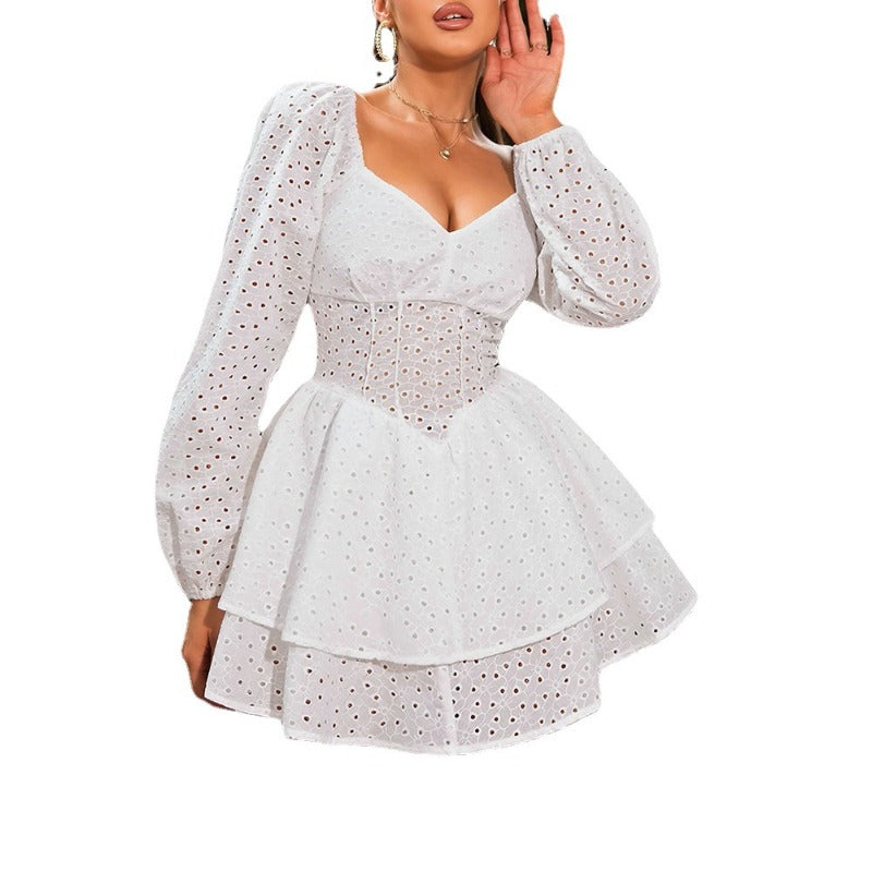 Summer New European and American Women’s Mini Dress