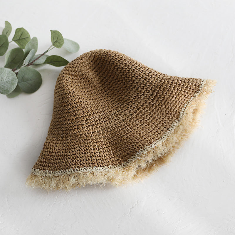 Handmade Crochet Women's Sun Protection Hat