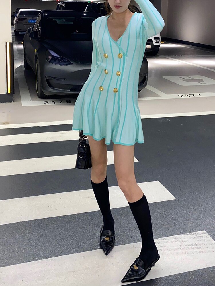 Short Tweed Dress