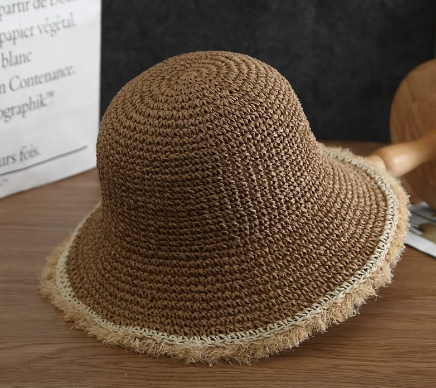 Handmade Crochet Women's Sun Protection Hat