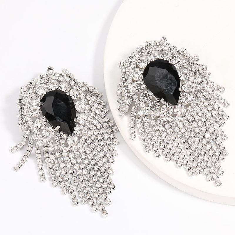 Diamond earrings