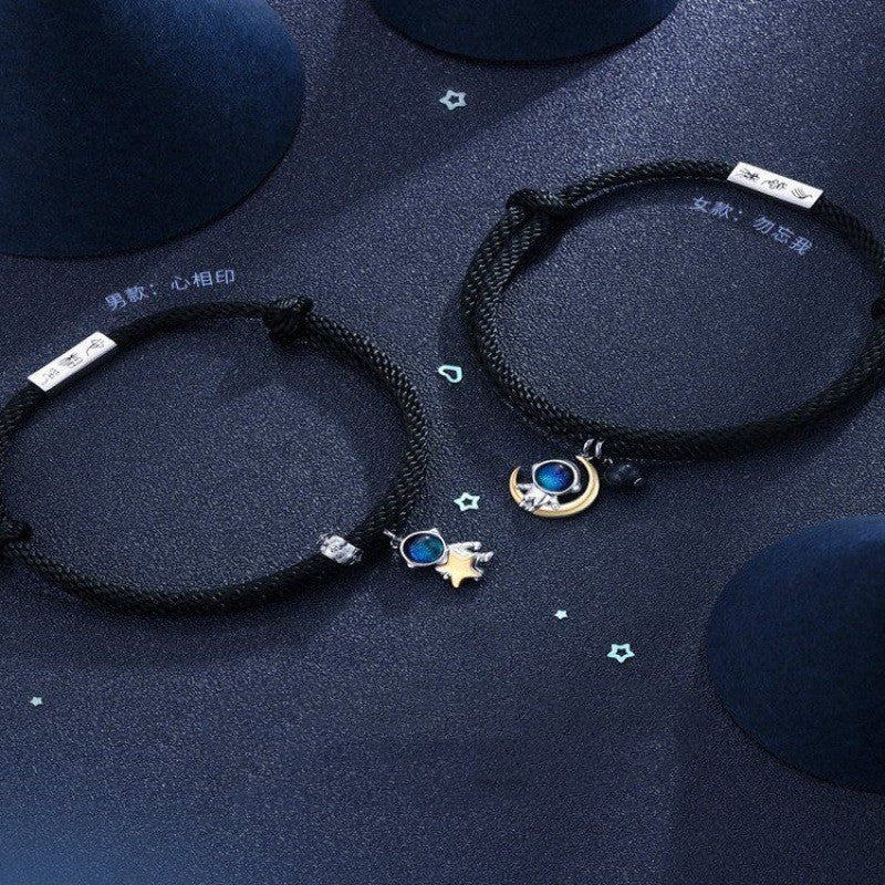 Couple Knitting Bracelet