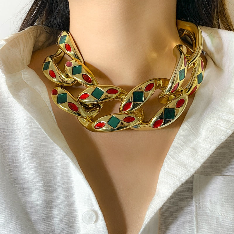 Geometric Necklace