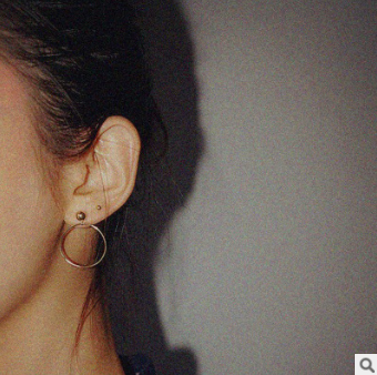 Handmade Minimalist Geometric Hoop Earrings