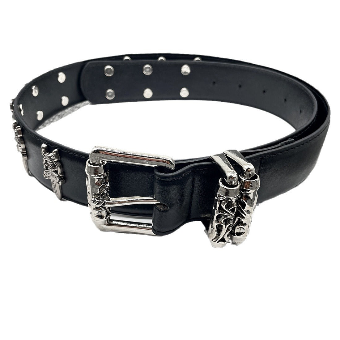 Hollow belt denim belt