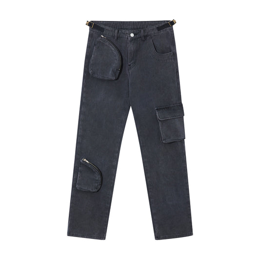 Men's Casual Loose Straight Leg Jeans