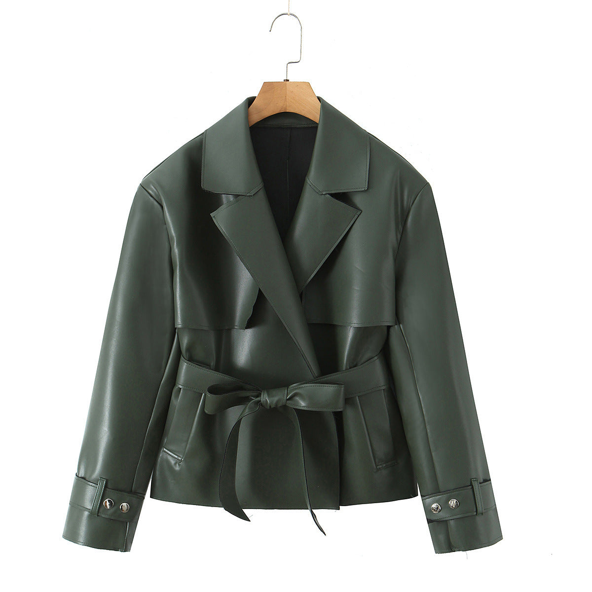 leather Trendy jacket