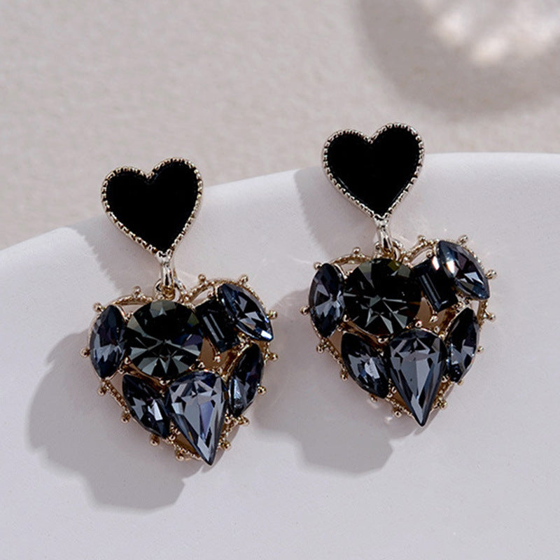 Trendy  Rhinestone Earrings