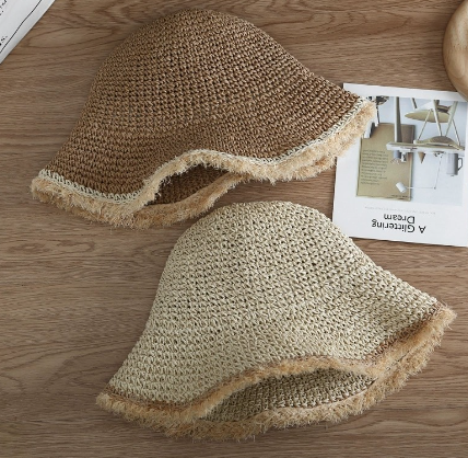Handmade Crochet Women's Sun Protection Hat