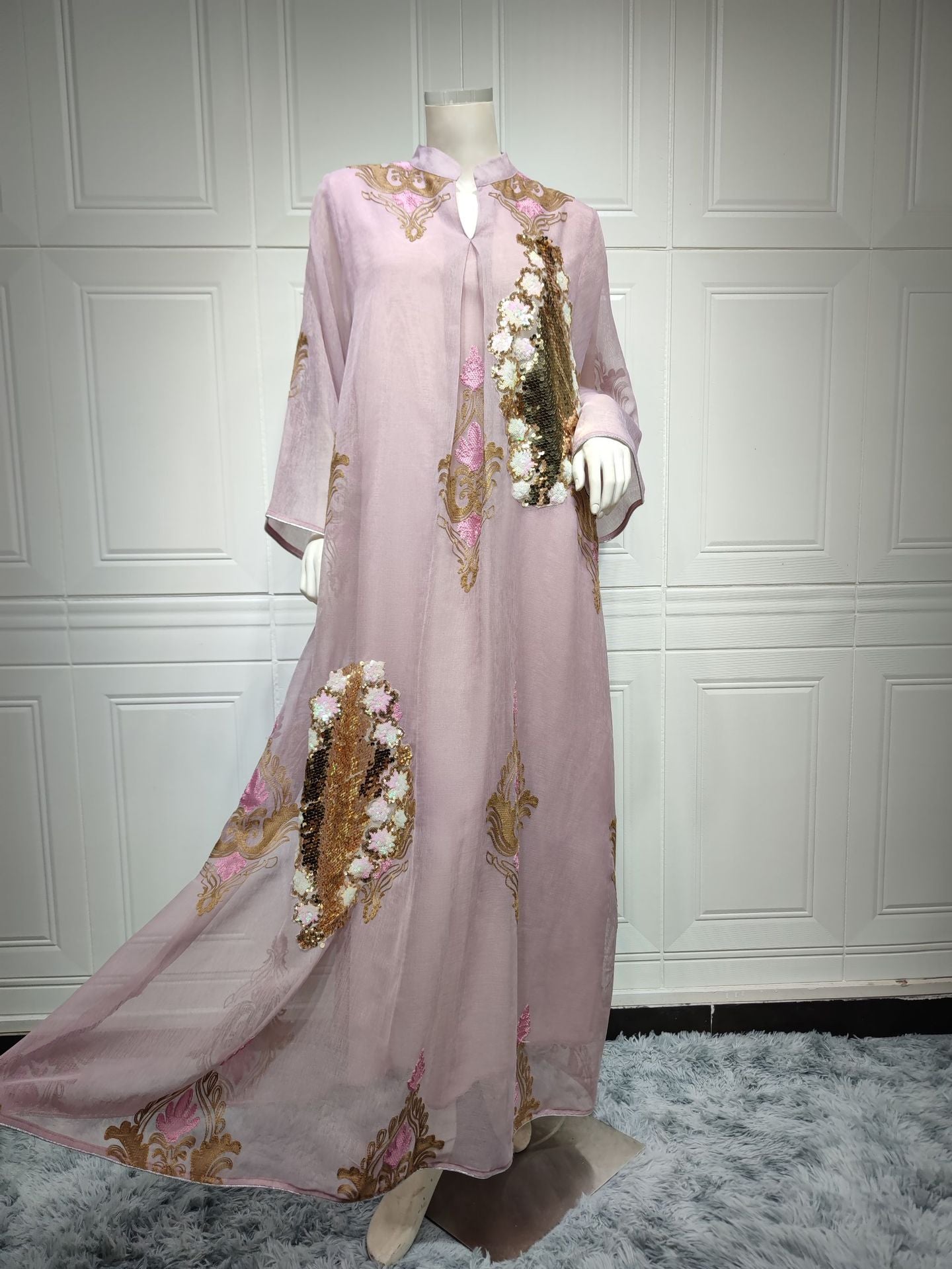 Dress with Sequins Evening Gown for Women
