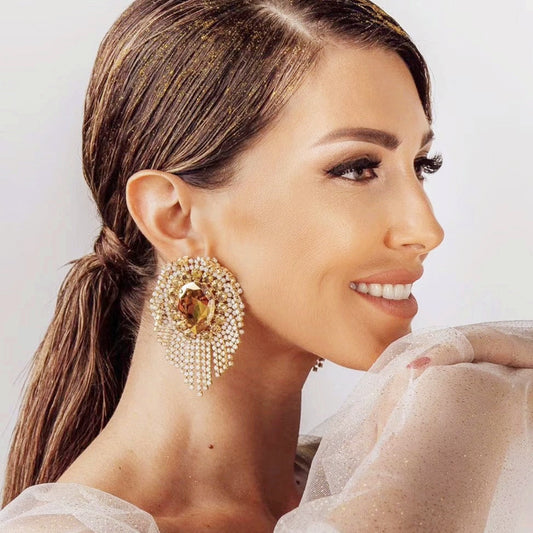 Diamond earrings