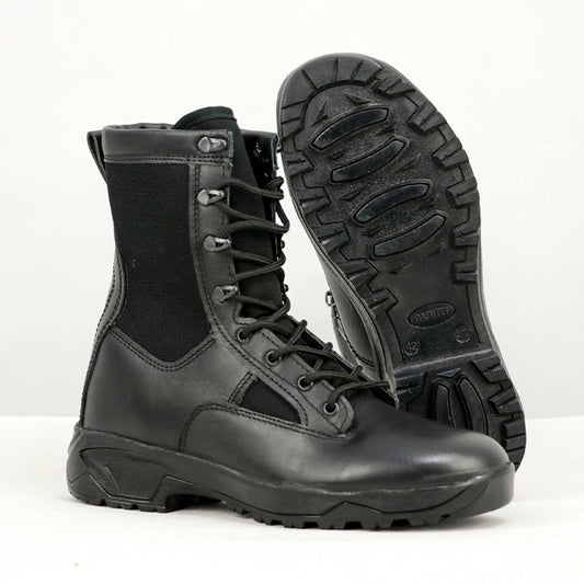 Genuine  leather combat boots