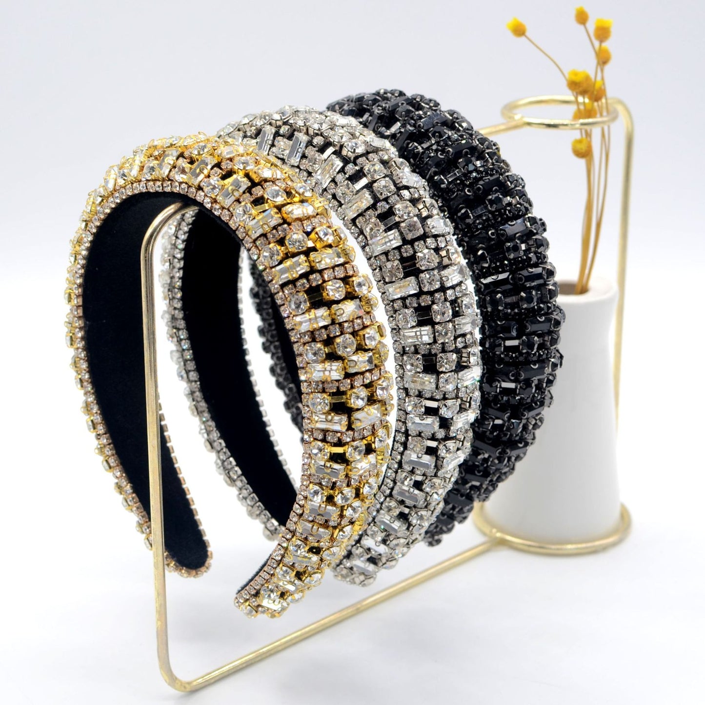 Rhinestone padded Headband