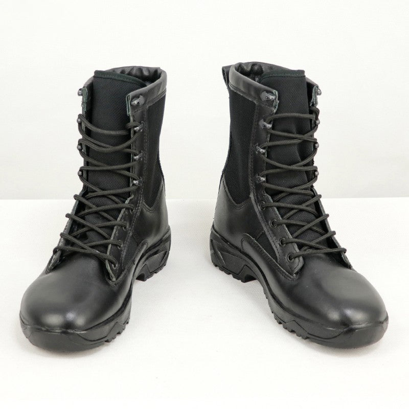 Genuine  leather combat boots