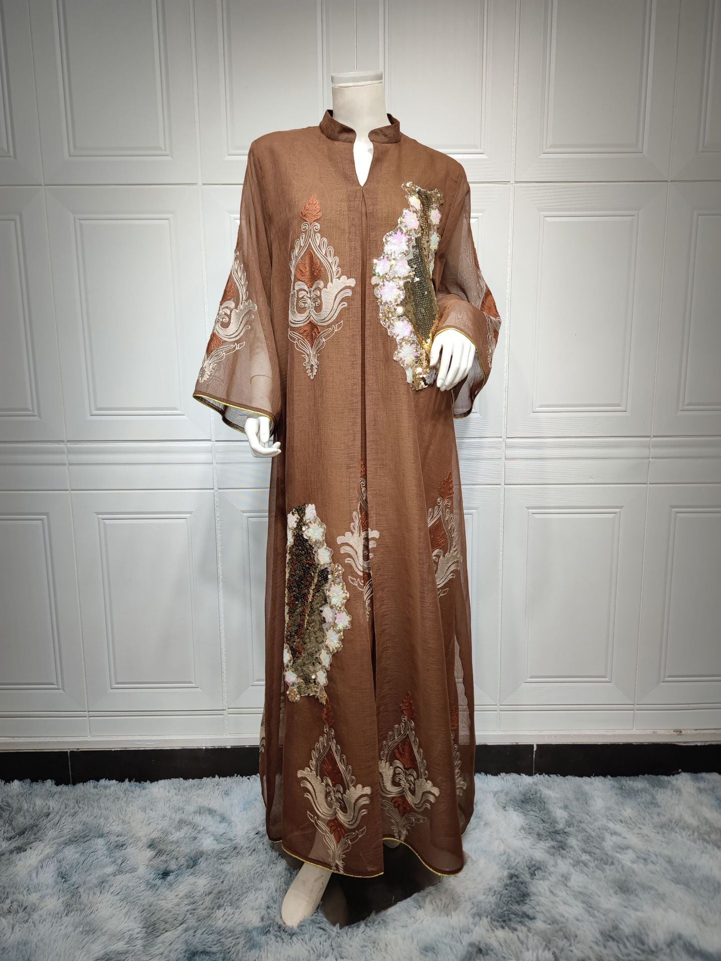 Dress with Sequins Evening Gown for Women
