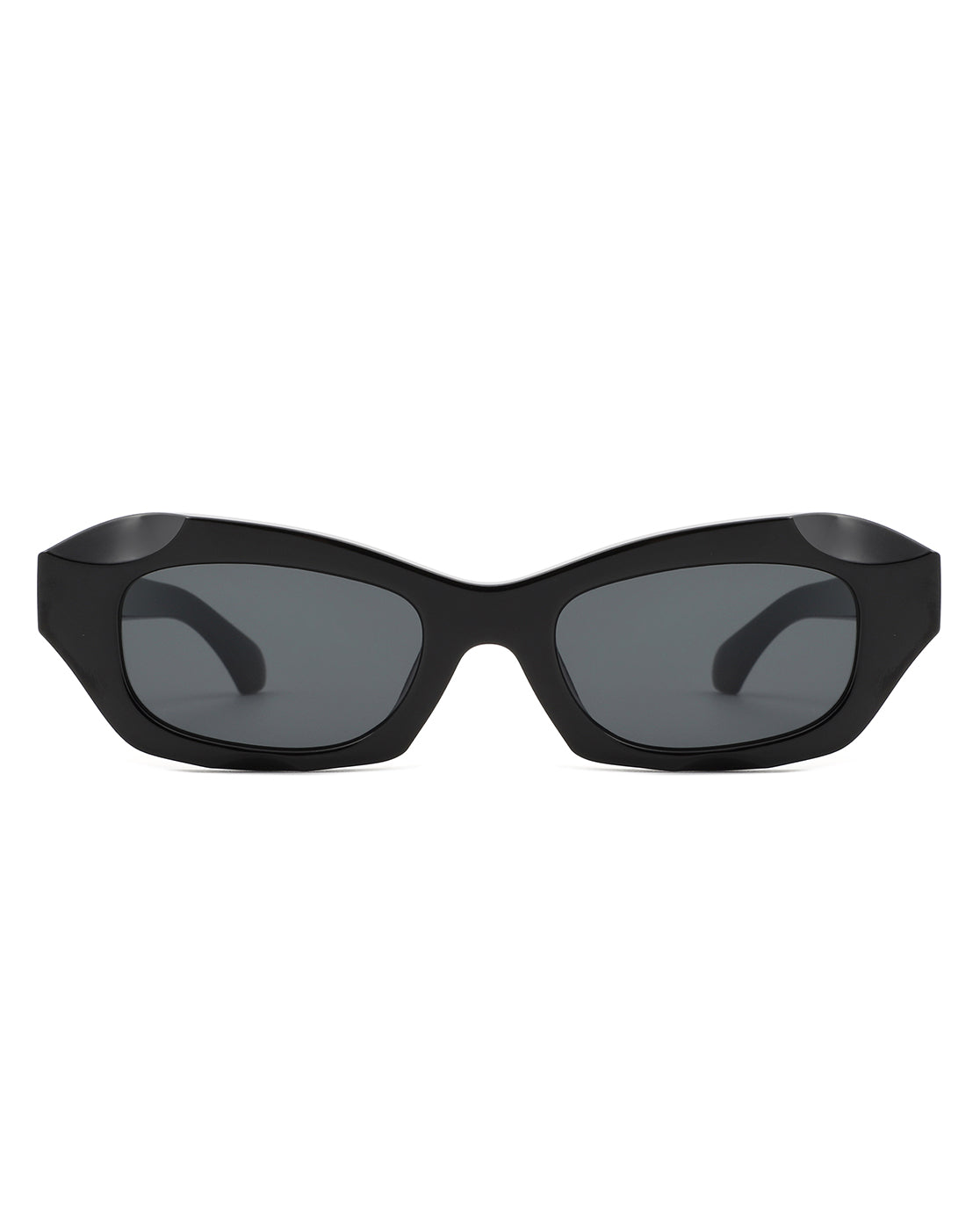 Zarael - Women's Retro Narrow Cat Eye Square Fashion Sunglasses