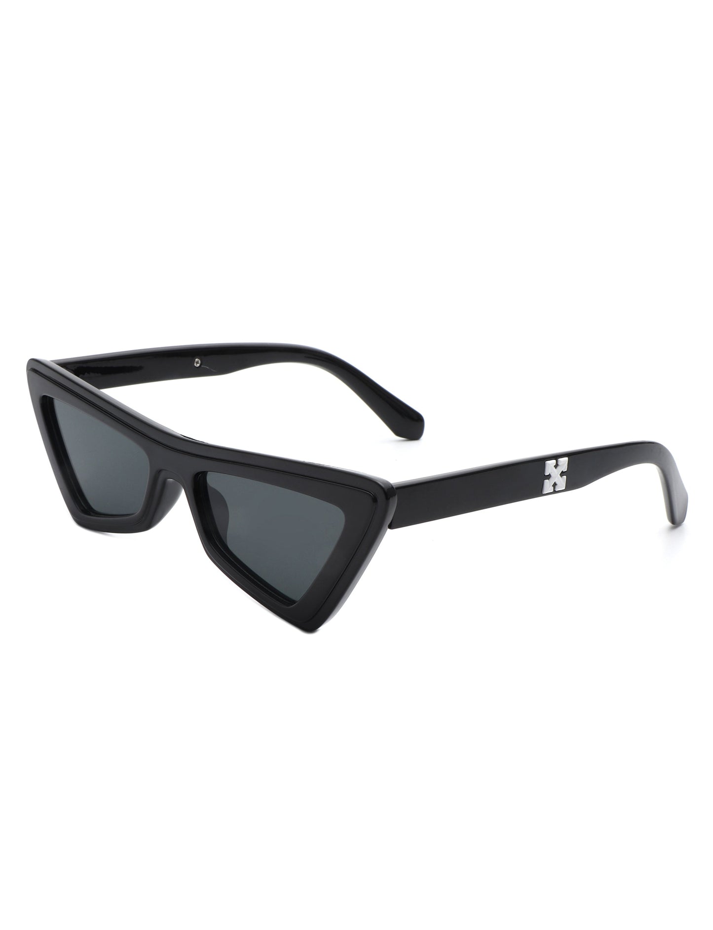 Lysandra - Retro Triangle Colorful Cat Eye Sunglasses for Women