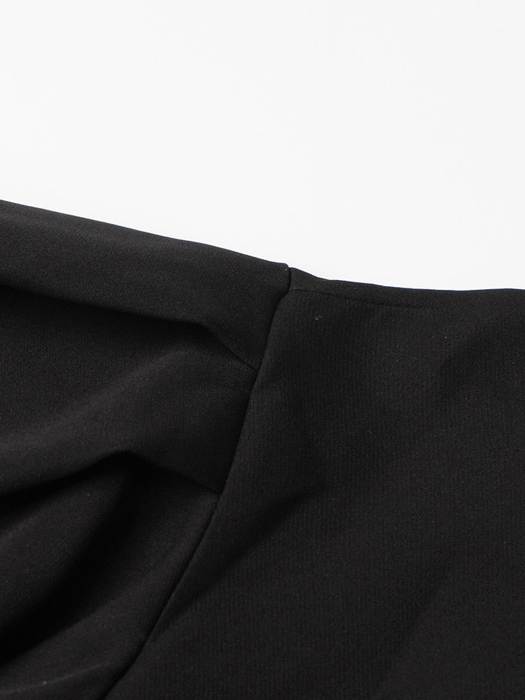 Black Feathers Dress