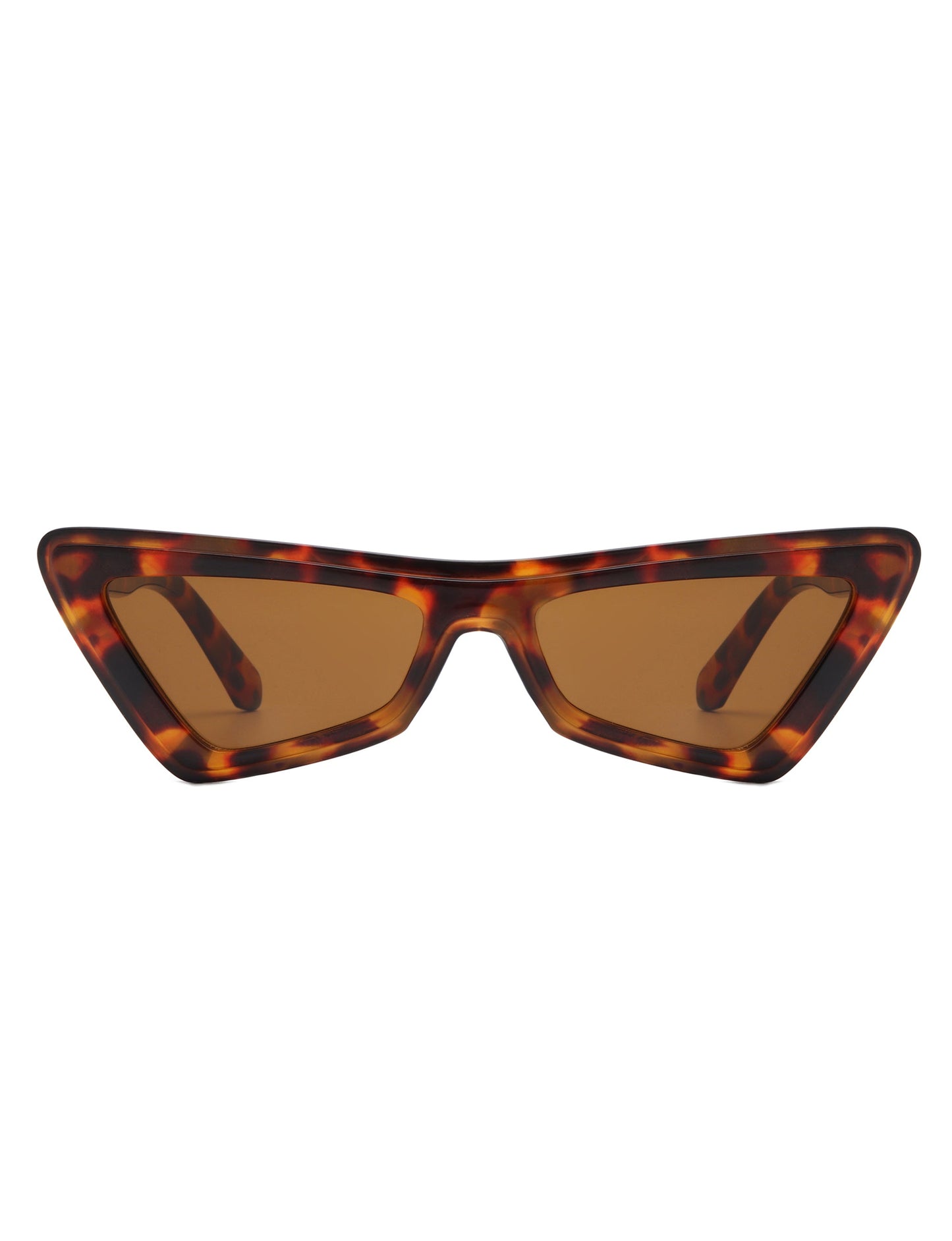 Lysandra - Retro Triangle Colorful Cat Eye Sunglasses for Women