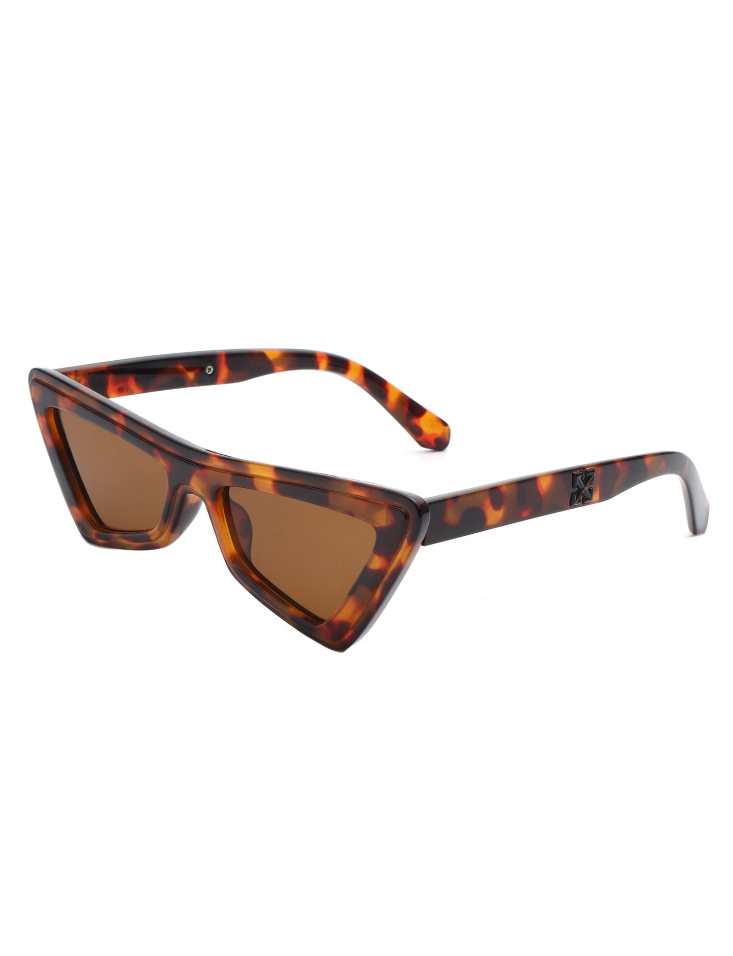 Lysandra - Retro Triangle Colorful Cat Eye Sunglasses for Women