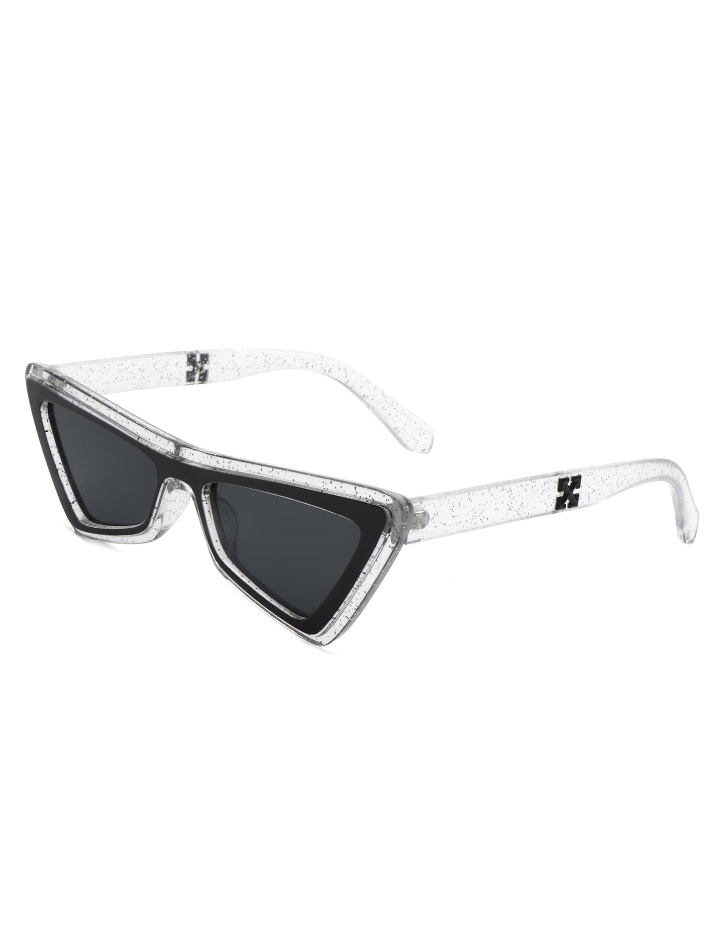 Lysandra - Retro Triangle Colorful Cat Eye Sunglasses for Women