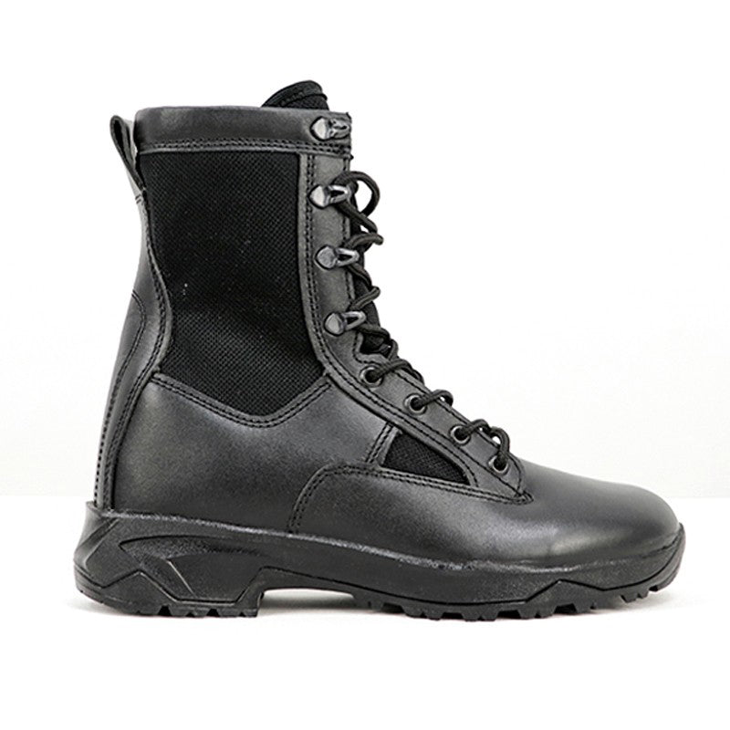 Genuine  leather combat boots