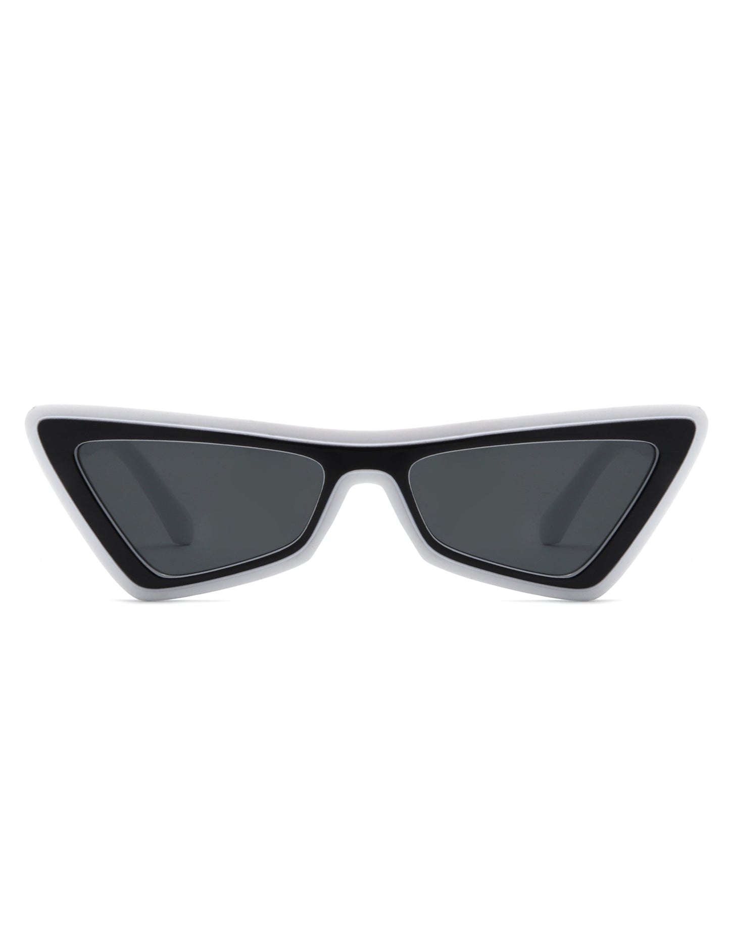 Lysandra - Retro Triangle Colorful Cat Eye Sunglasses for Women