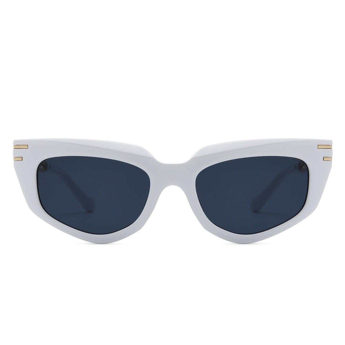 Skylight - Women's Chic Chain Link Design Cat Eye Sunglasses