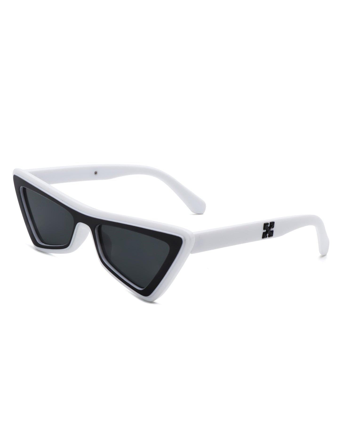 Lysandra - Retro Triangle Colorful Cat Eye Sunglasses for Women